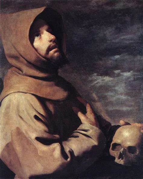 St Francis 1660 Francisco De Zurbaran