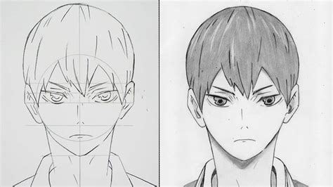 How To Draw Kageyama Tobio Haikyuu Anime Drawings For Beginners