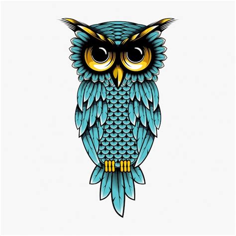 Premium Vector Owl Vector Design Illustration