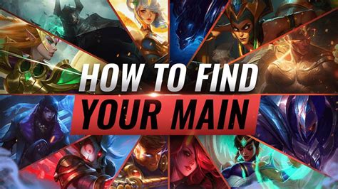 How To Choose Your PERFECT MAIN CHAMPION - League of Legends - YouTube