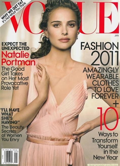 Natalie Portman Vogue January