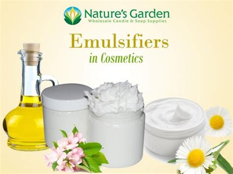 Emulsifiers In Cosmetics