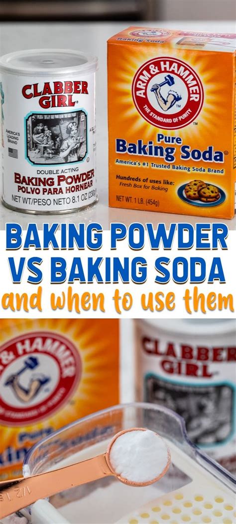 Results for baking soda (8). Baking Powder vs Baking Soda in baking | Baking powder ...