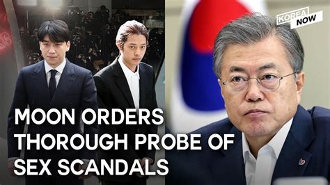 S Korean President Orders Thorough Probe Into Sex Scandal