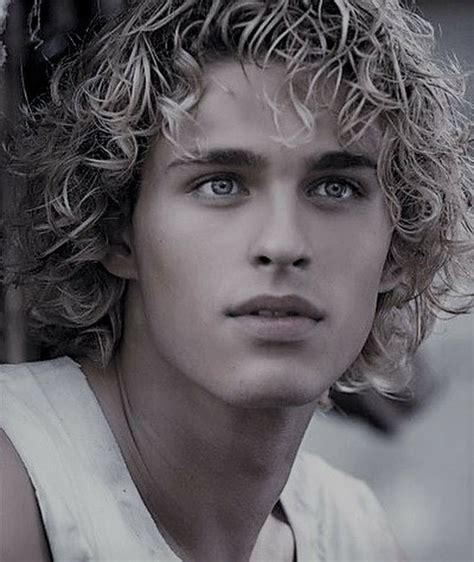 Pin by John Snow on picture perfect face | Curly hair men, Long hair