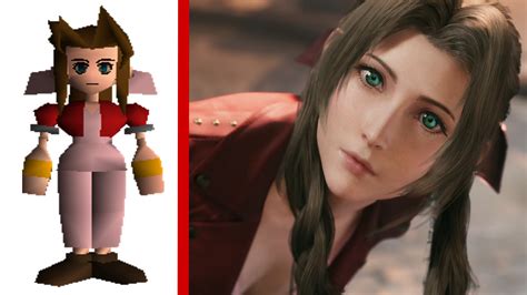 Comparing the FF7 Remake Character Designs vs the Original Final ...