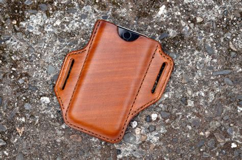 Handmade Leather Iphone Holster Case Iphone 66s7 Etsy Iphone