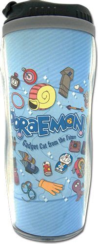 Doraemon Tools Tumbler Mug Doraemon Blue Anime Gadgets