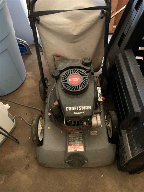 Craftsman Eager 1 Lawn Vacuum