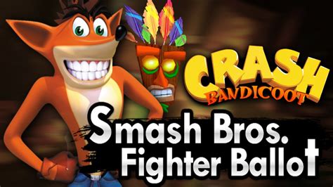 Crash Bandicoot Smash Bros Fighter Ballot Youtube