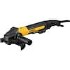 DEWALT 13 Corded 7 In Brushless Angle Grinder With Rat Tail