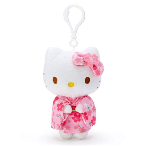 Hello Kitty Sakura Mascot Clip On Japanla