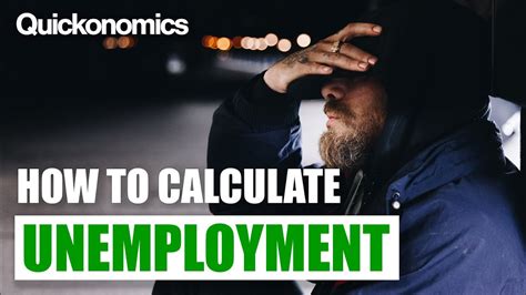 How To Calculate The Unemployment Rate Youtube