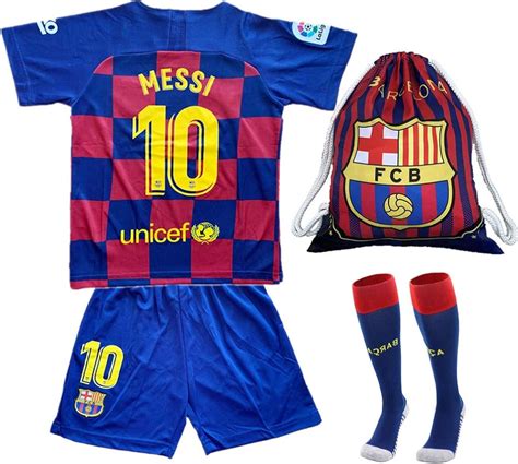 10 Messi Barcelona Home Kids Or Youth Soccer Jersey