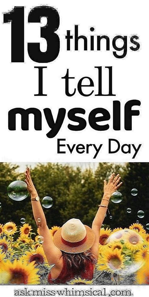 Positive Self Talk 13 Things To Tell Yourself Every Day Positive