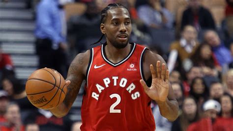 He is currently playing for the team, 'toronto raptors,' of the 'national basketball association.' NBA Trade Rumors: Kawhi Leonard considering Raptors Trade ...