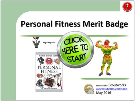 Personal Fitness Merit Badge Course Scoutworks
