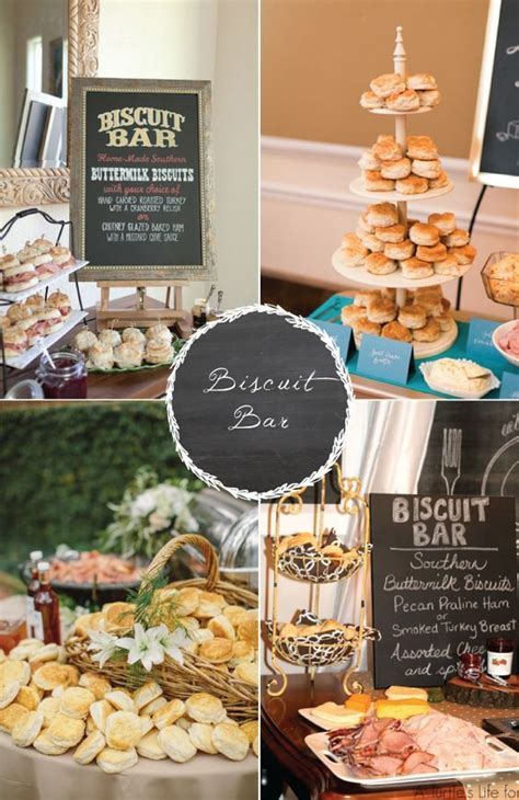 25 budget friendly rustic wedding decoration ideas april 13, 2020. 8 Food Stations Your Guests Are Sure To Love - LinenTablecloth | Southern wedding food, Wedding ...