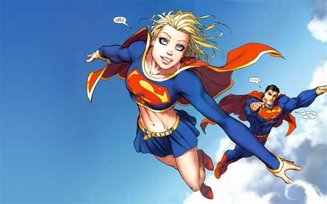 Wallpaper Supergirl Superman Comics Dc Comics Illustration