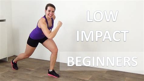 Minute Low Impact Workout For Beginners Low Impact Cardio