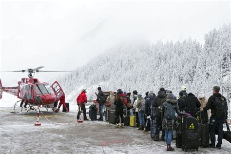 Avalanche Threat Leaves 13000 Tourists Stranded In Swiss Ski Resort