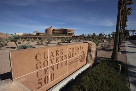 The Clark County Government Center In Las Vegas On Friday Jan 15