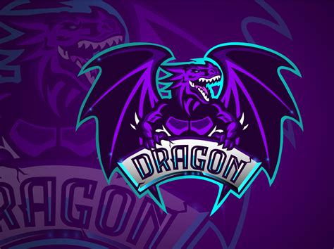 Dragon Mascot Gaming Logo By Quratulain On Dribbble