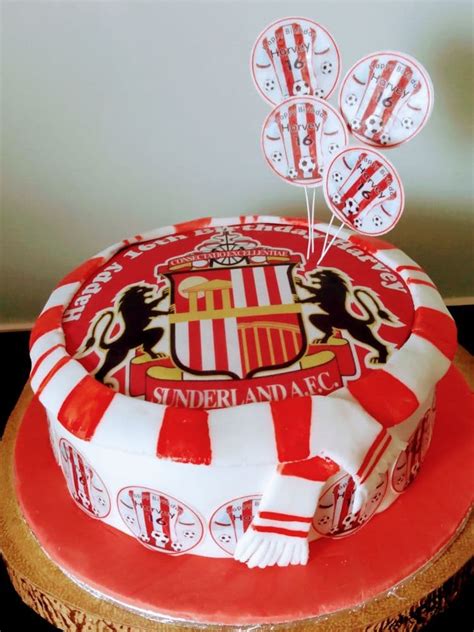 Sunderland Edible Cake Topper