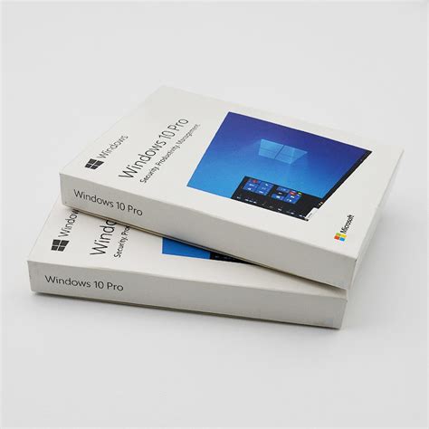 Original Windows 10 Pro Retail Box Quickly Downloads With Compatible