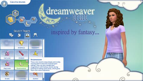 Sims 4 Cc Dreamweaver Trait