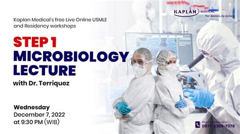 Live Online Usmle Step 1 Microbiology Lecture With Dr Terriquez