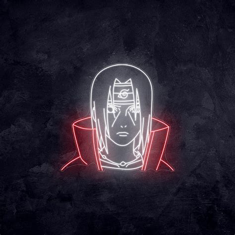 Itachi Uchiha Neon Sign