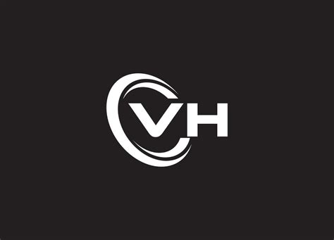 Abstract Letter Vh Monogram Logo Design 20645833 Vector Art At Vecteezy