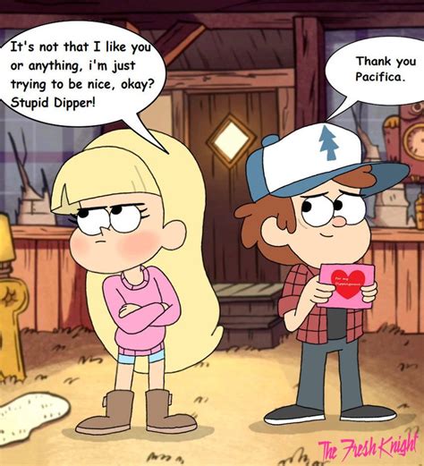 Dip X Pacifica Comic You Like Dipper Dont You Pacifica By