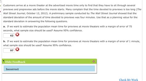 Answered: Customers arrive at a movie theater at… | bartleby