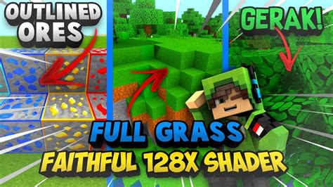 FAITHFUL 128x128 SMOOTH DAN SHADER Showcase Texture Minecraft