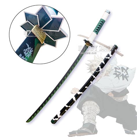 Demon Slayer Sanemi Shinazugawa Wind Pillar Nichirin Sword Standard Ve