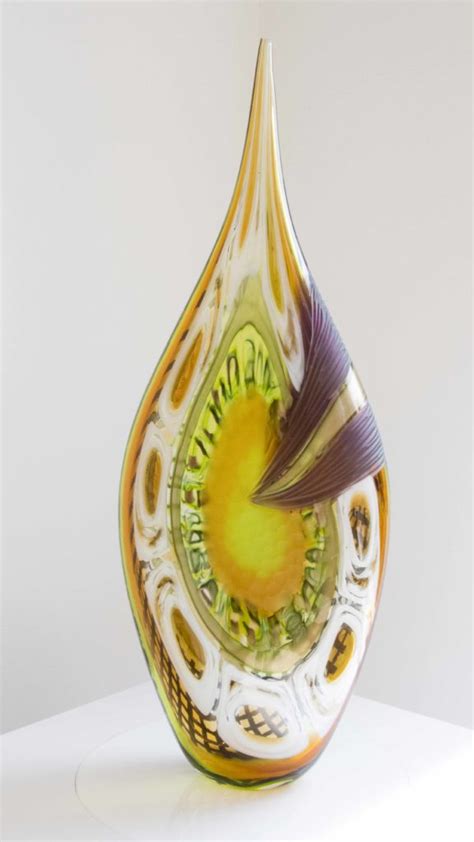 Quieto Fine Art Glass Sculpture By Afro Celotto — Murano Midwest Gallery
