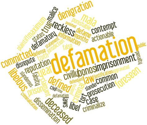 Elements Of Defamation Libel And Slander Defences Available In India