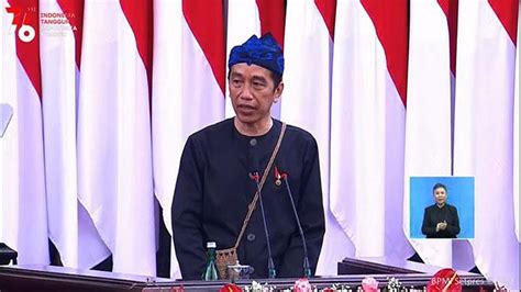 Pakai Baju Adat Baduy Jokowi Desainnya Simpel Dan Nyaman Dipakai
