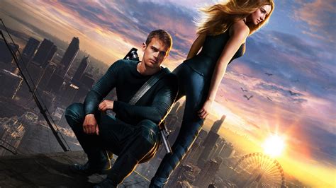 Divergent Movie Wallpaper Tris And Four