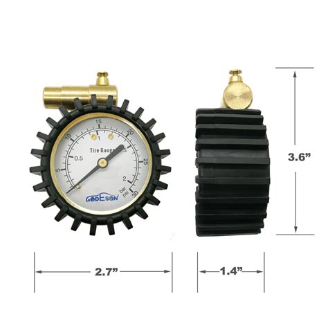 Conveniently, every bike tire has recommended psi stamped into the rubber on the sidewall. China High Precision Low Pressure Bicycle Tire Gauge for ...