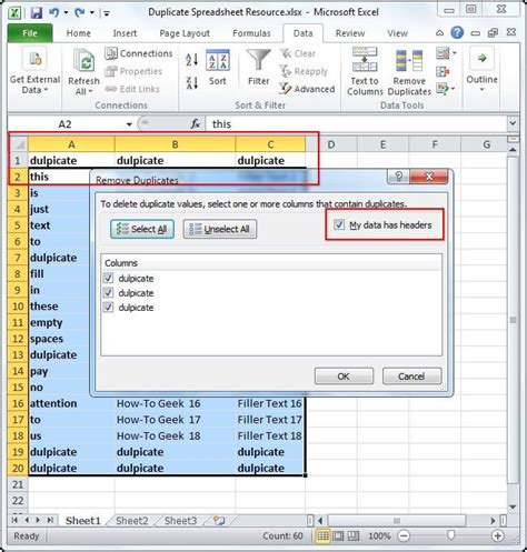 How To Remove Duplicate Rows In Excel