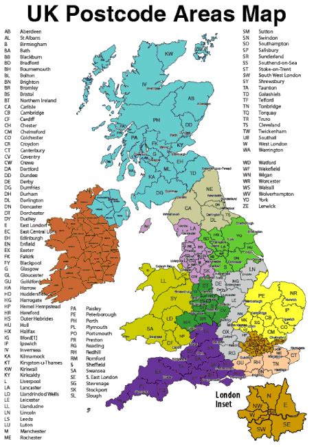 Uk Postcode Maps And Uk County Map Colouring Software