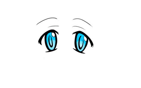 Anime Eyes Practice By Moondewfluff On Deviantart