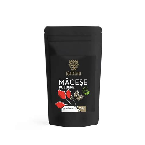 Macese Pulbere 100 Naturala 150g Golden Flavours EMAG Ro