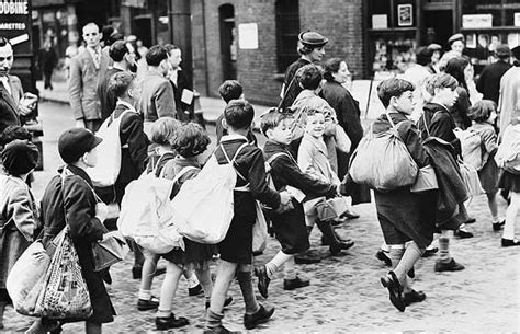 Second World War Evacuating London Telegraph