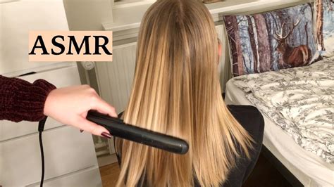 Asmr Compilation Relaxing Straightening And Brushing Parts No Talking Youtube