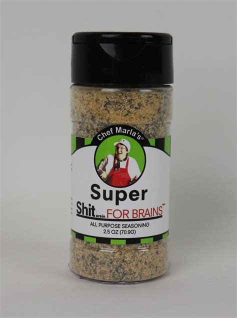 Super Shit For Brains Arein Seasoning Jerky Joint