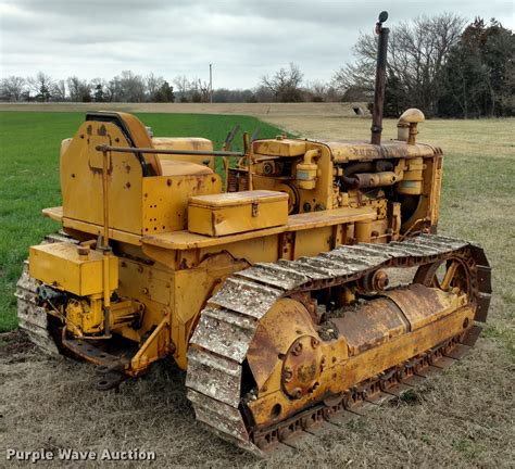 Caterpillar D4 Dozer In El Dorado Ks Item Ej9504 Sold Purple Wave